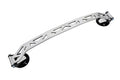 HPS Performance Aluminum Front Strut Tower Brace Bar Polished 42-106P