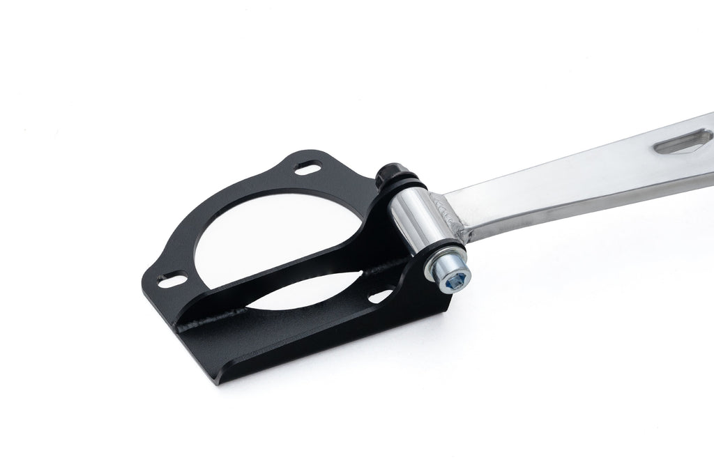 HPS Performance Aluminum Front Strut Tower Brace Bar, Polished, 42-113P