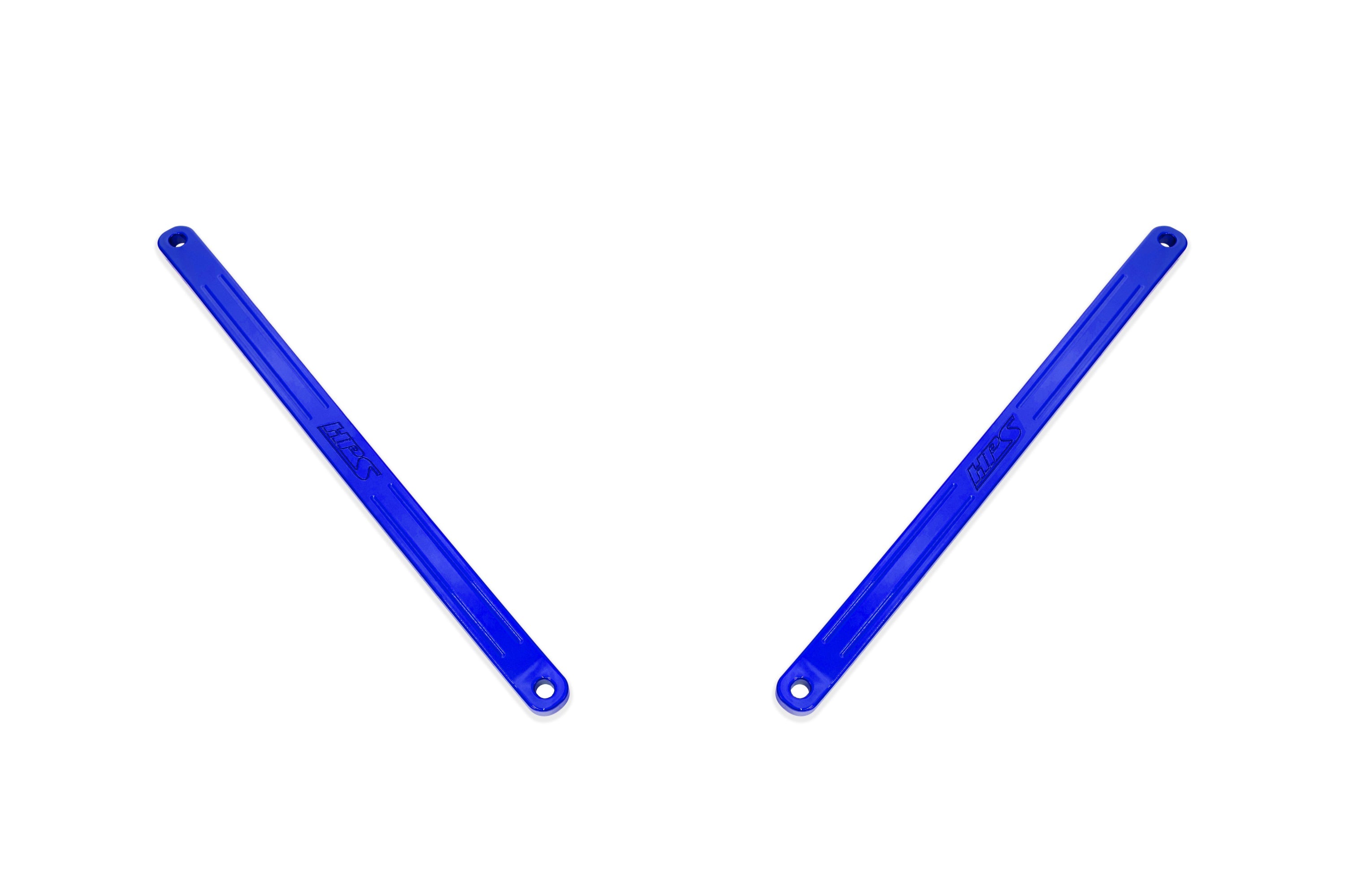 HPS Performance Front Billet Strut Bar Cross Brace Blue 42-115BL