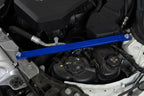 HPS Performance Front Billet Strut Bar Cross Brace, Blue, 42-115BL