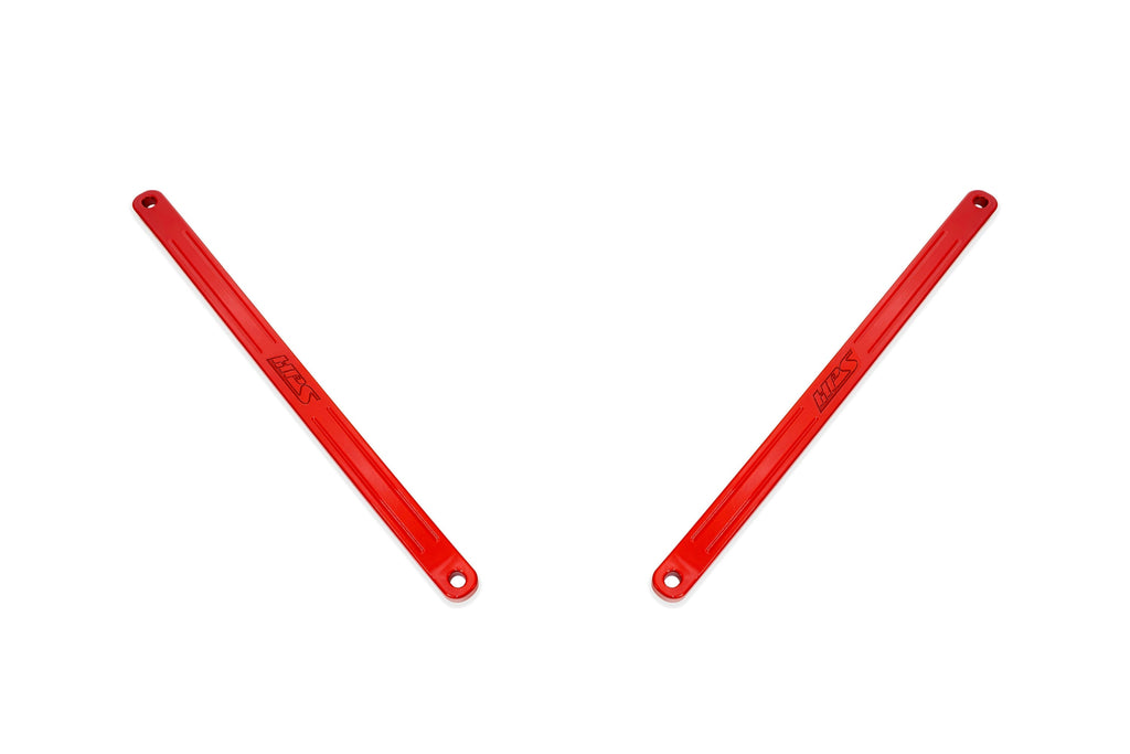 HPS Performance Front Billet Strut Bar Cross Brace Red 42-115R