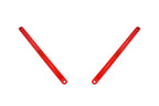 HPS Performance Front Billet Strut Bar Cross Brace Red 42-115R