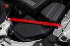 HPS Performance Front Billet Strut Bar Cross Brace, Red, 42-115R
