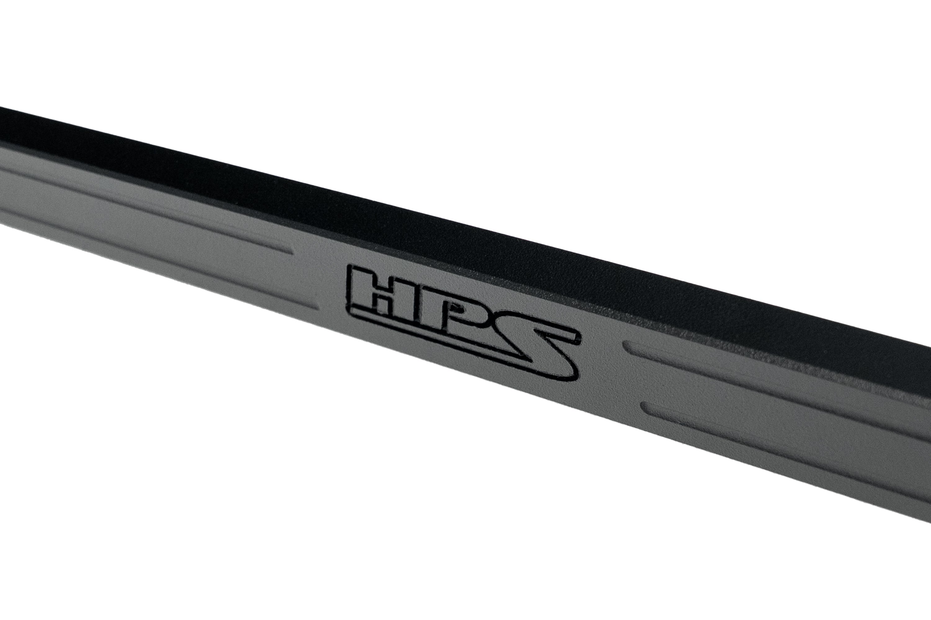 HPS Performance Front Billet Strut Bar Cross Brace, Black, 42-115WB