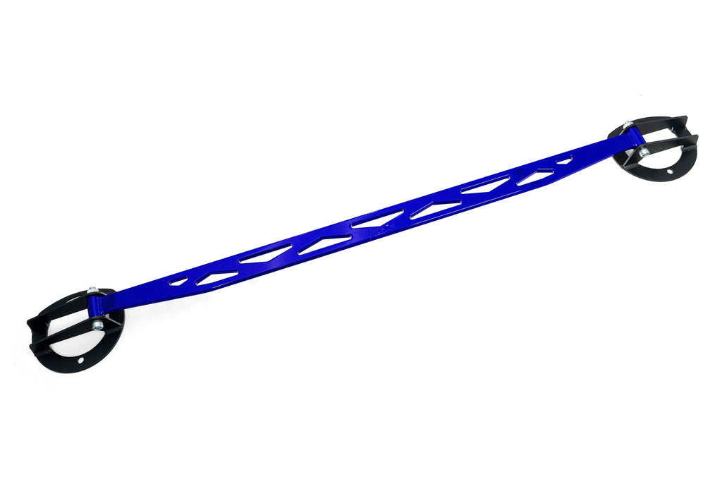 HPS Performance Aluminum Front Strut Tower Brace Bar Blue 42-118BL