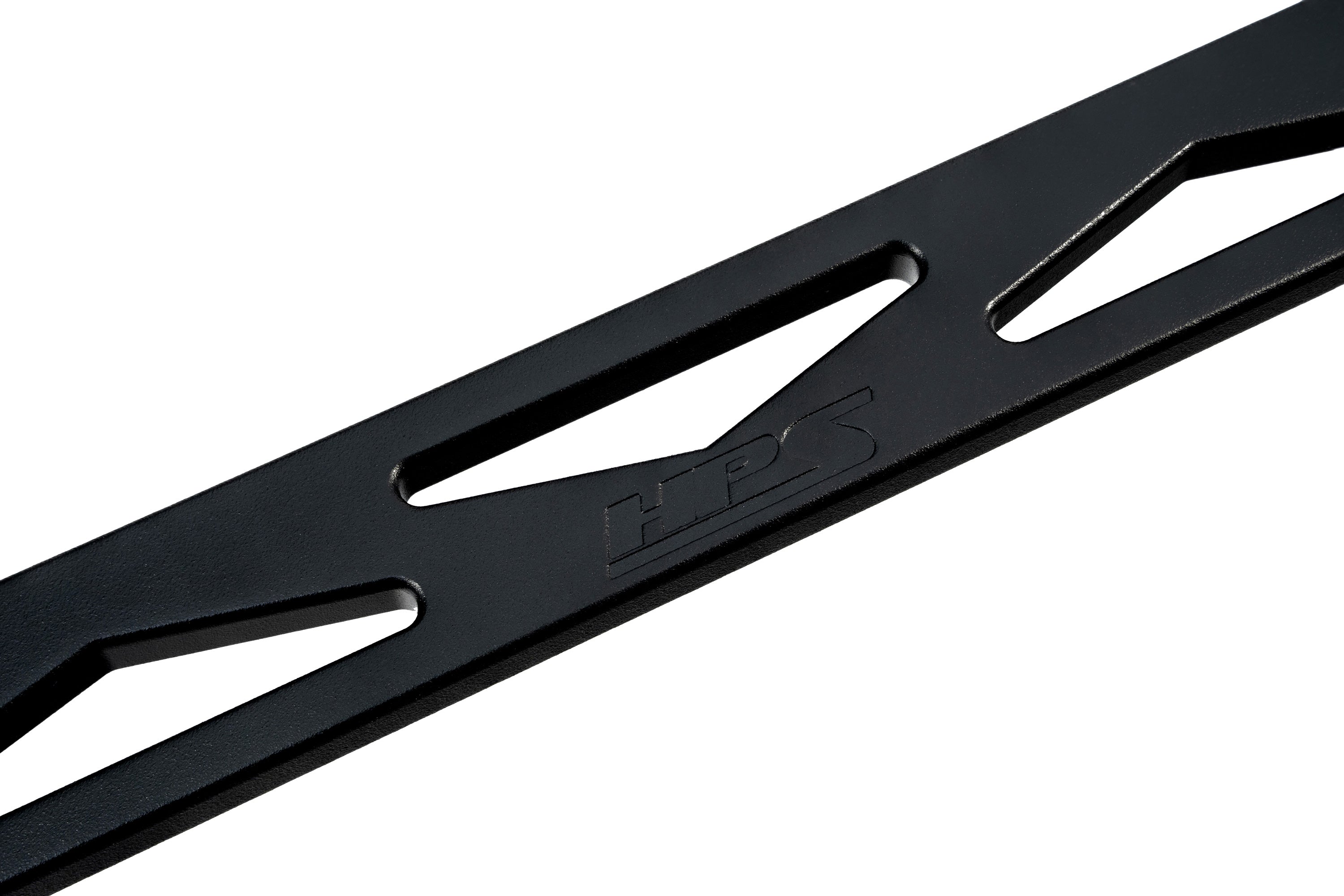 HPS Performance Aluminum Front Strut Tower Brace Bar, Black, 42-120WB