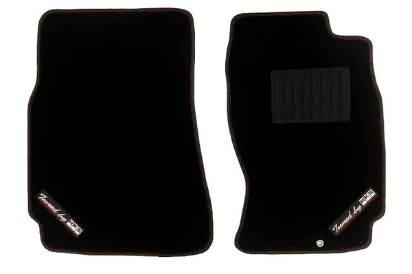 HKS "Tuned By" Premium Front Floor Mats Set - Nissan Skyline R33 GT-R (1995-1998)