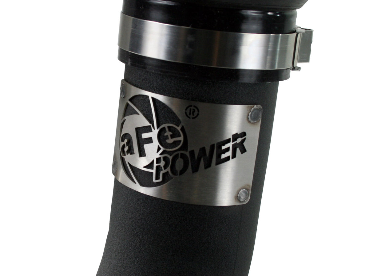 aFe 46-11013 BladeRunner 3-1/2 IN Aluminum Cold Charge Pipe Black - view 4
