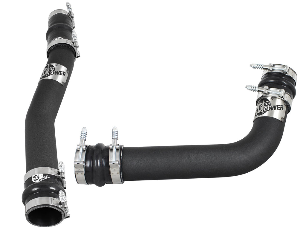 aFe 46-20014 BladeRunner 3 IN Aluminum Hot and Cold Charge Pipe Kit Black - view 3