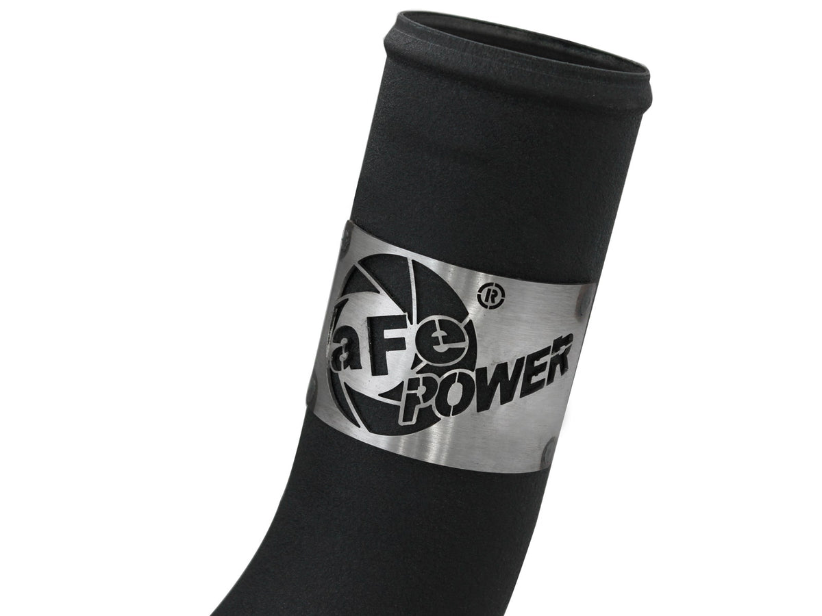 aFe 46-20018 BladeRunner 3 IN Aluminum Hot Charge Pipe Black - view 5