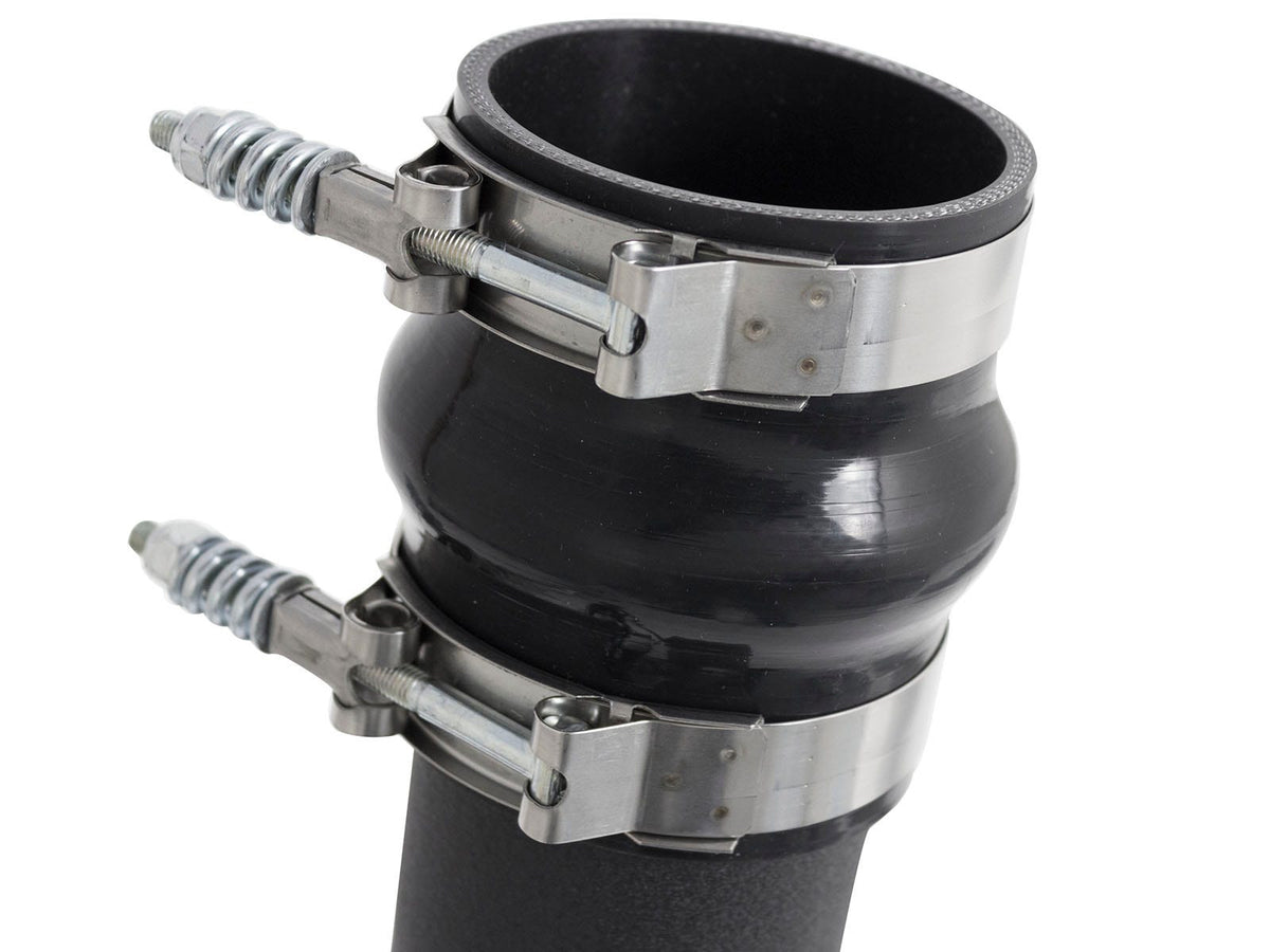 aFe 46-20034-B BladeRunner 3 IN & 3-1/2 IN Aluminum Hot and Cold Charge Pipe Kit Black - view 3