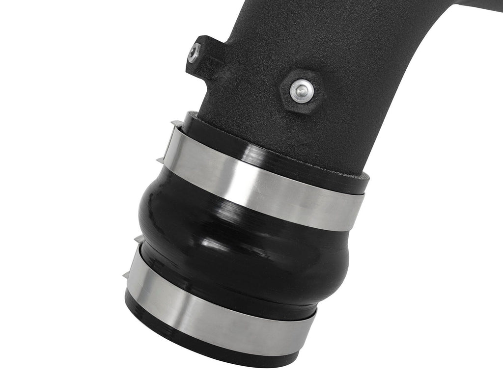 aFe 46-20034-B BladeRunner 3 IN & 3-1/2 IN Aluminum Hot and Cold Charge Pipe Kit Black - view 4