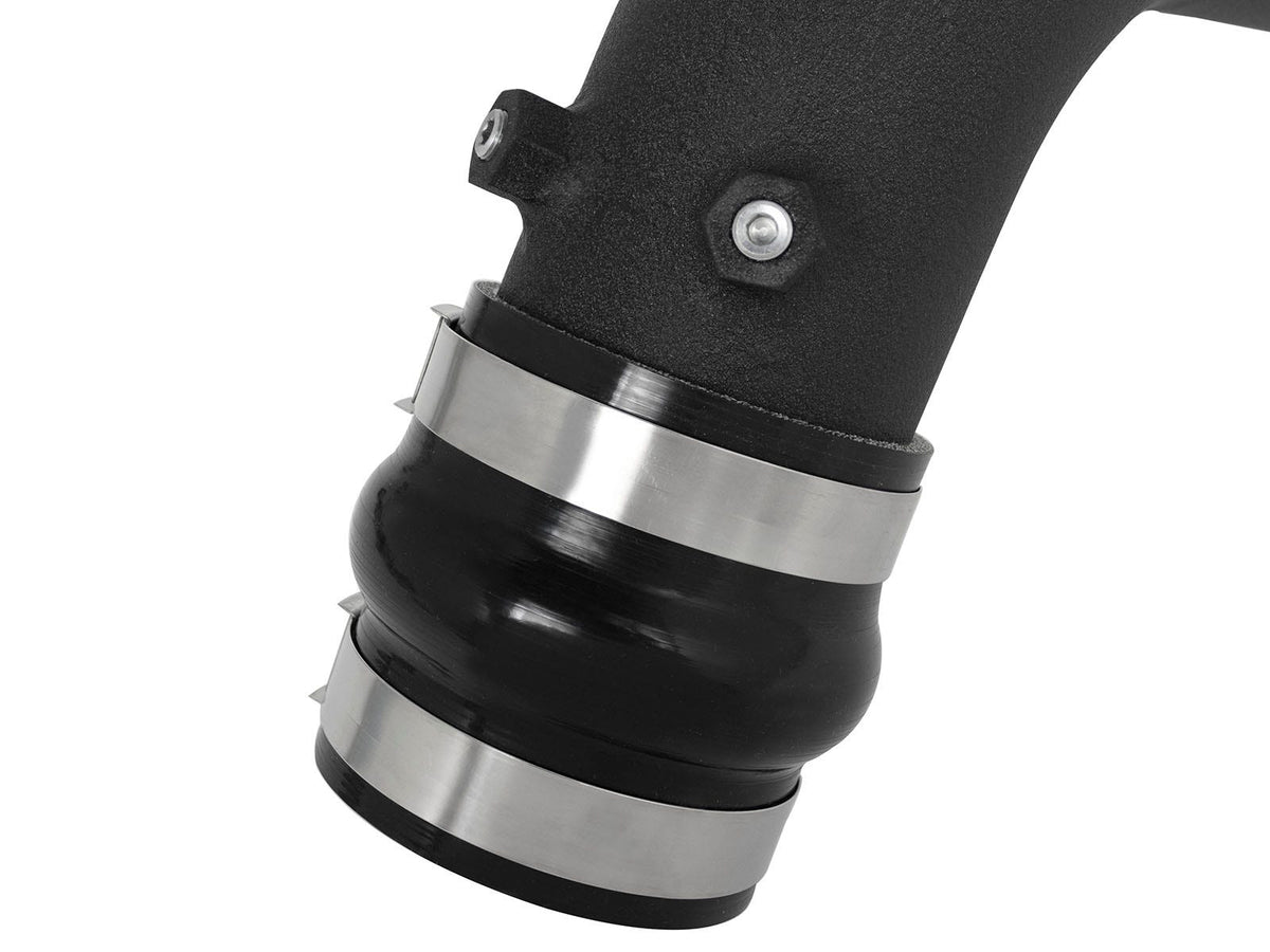 aFe 46-20034-B BladeRunner 3 IN & 3-1/2 IN Aluminum Hot and Cold Charge Pipe Kit Black - view 4