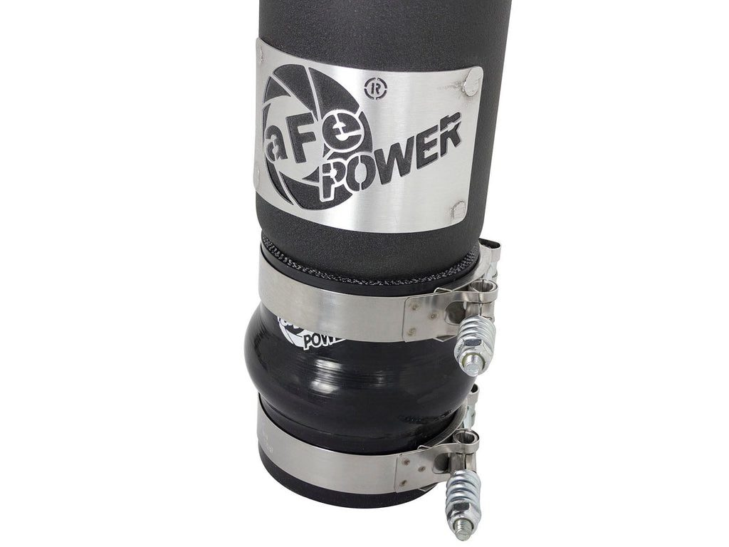 aFe 46-20034-B BladeRunner 3 IN & 3-1/2 IN Aluminum Hot and Cold Charge Pipe Kit Black - view 5