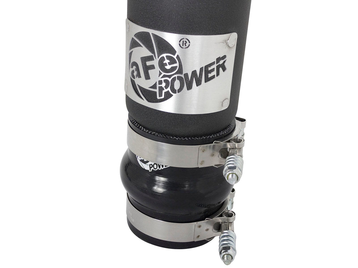 aFe 46-20034-B BladeRunner 3 IN & 3-1/2 IN Aluminum Hot and Cold Charge Pipe Kit Black - view 5