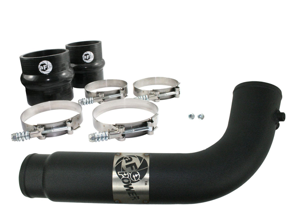 aFe 46-20039 BladeRunner 3-1/2 IN Aluminum Cold Charge Pipe Black - view 1