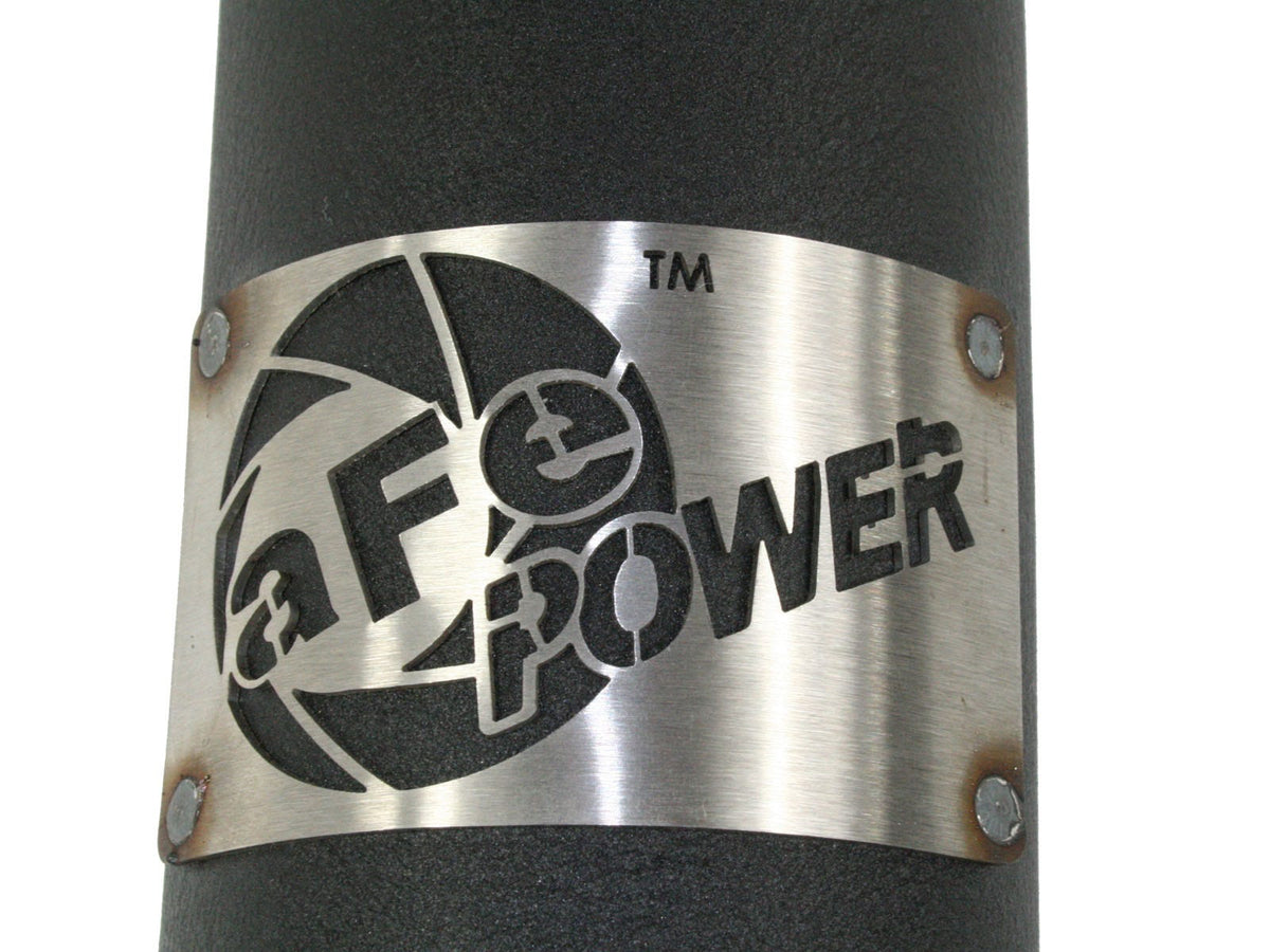 aFe 46-20039 BladeRunner 3-1/2 IN Aluminum Cold Charge Pipe Black - view 3