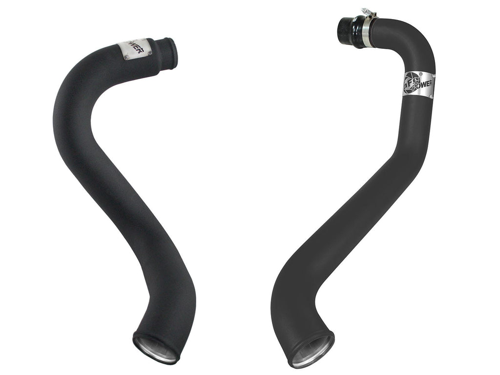 aFe 46-20045 BladeRunner 3 IN Aluminum Hot and Cold Charge Pipe Kit Black - view 1