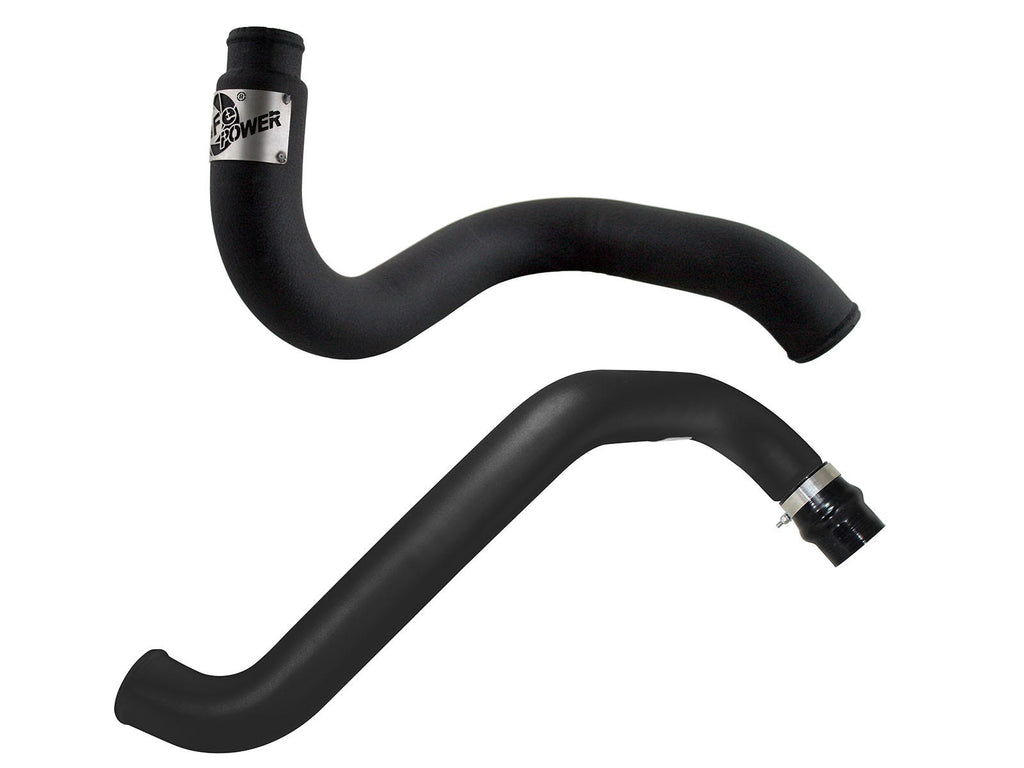 aFe 46-20045 BladeRunner 3 IN Aluminum Hot and Cold Charge Pipe Kit Black - view 2