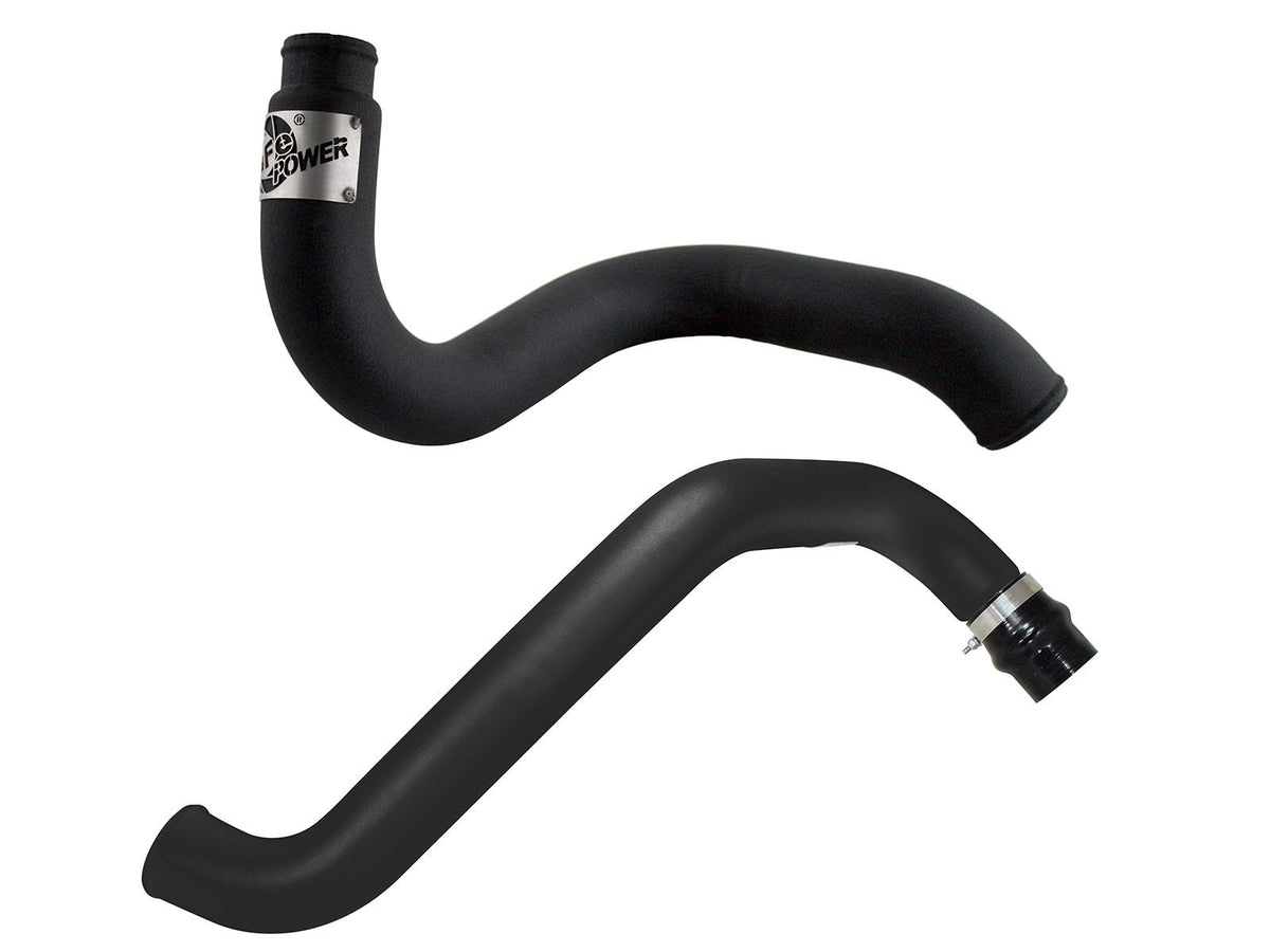 aFe 46-20045 BladeRunner 3 IN Aluminum Hot and Cold Charge Pipe Kit Black - view 2