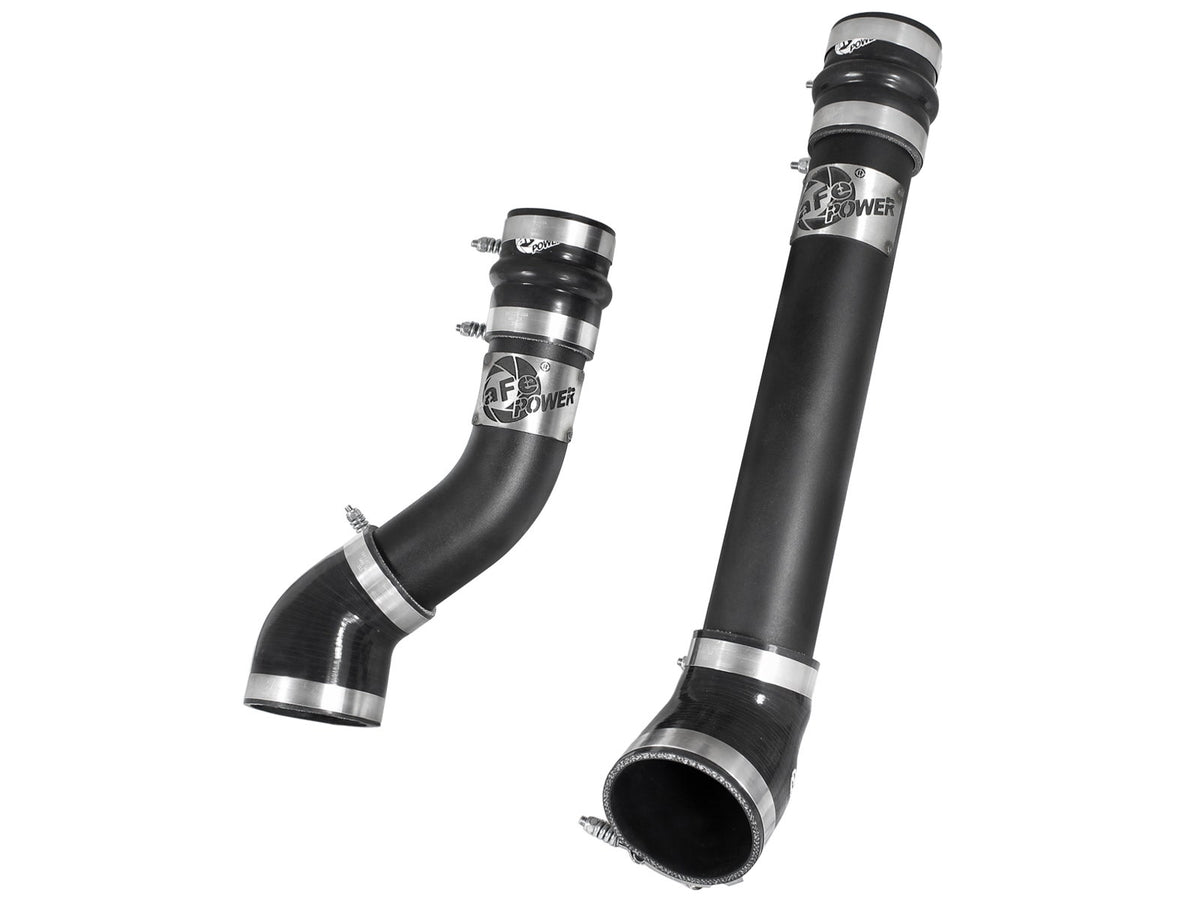 aFe 46-20064-B BladeRunner 3 IN Aluminum Hot and Cold Charge Pipe Kit Black - view 1
