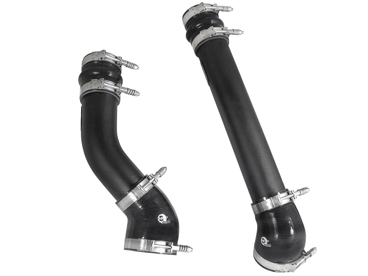 aFe 46-20064-B BladeRunner 3 IN Aluminum Hot and Cold Charge Pipe Kit Black - view 2
