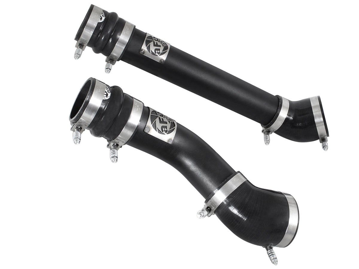 aFe 46-20064-B BladeRunner 3 IN Aluminum Hot and Cold Charge Pipe Kit Black - view 3