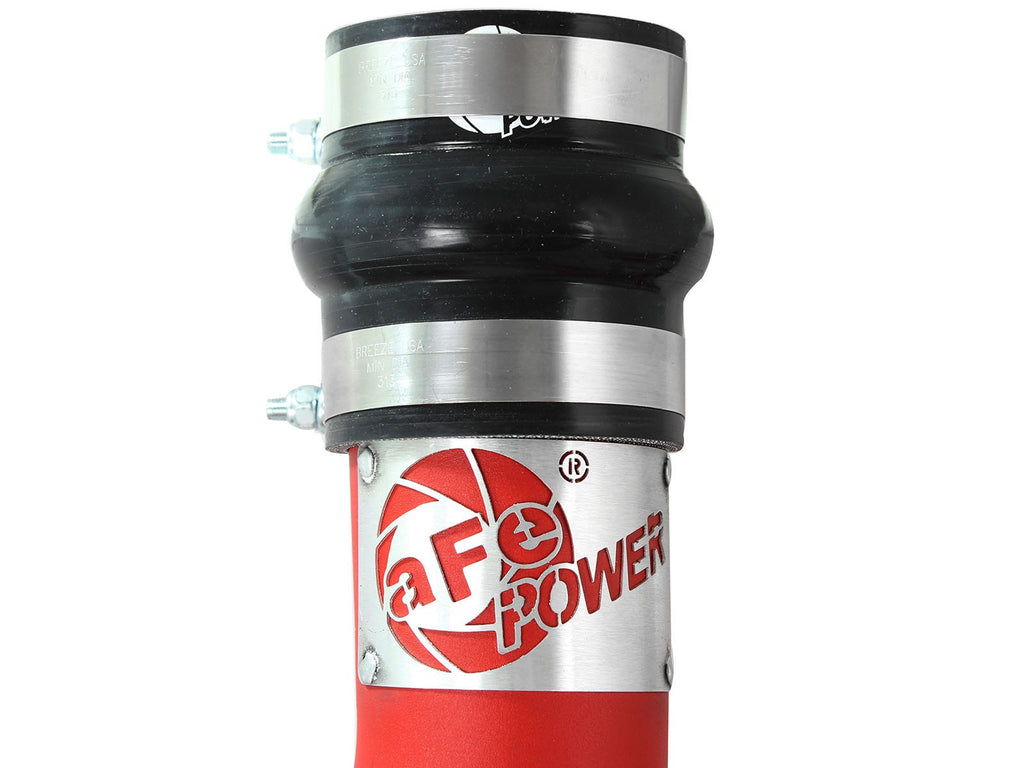 aFe 46-20064-R BladeRunner 3 IN Aluminum Hot and Cold Charge Pipe Kit Red - view 4