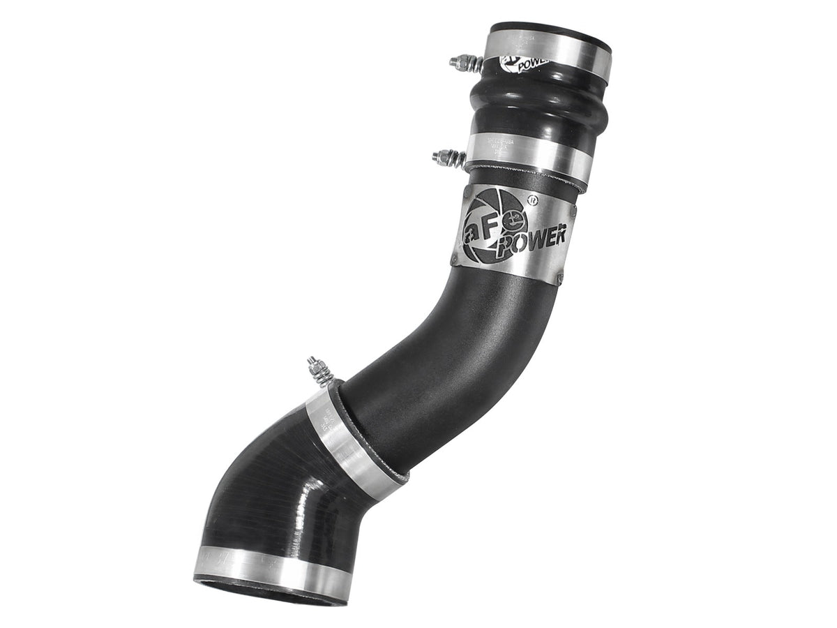 aFe 46-20068-B BladeRunner 3 IN Aluminum Hot Charge Pipe Black - view 1