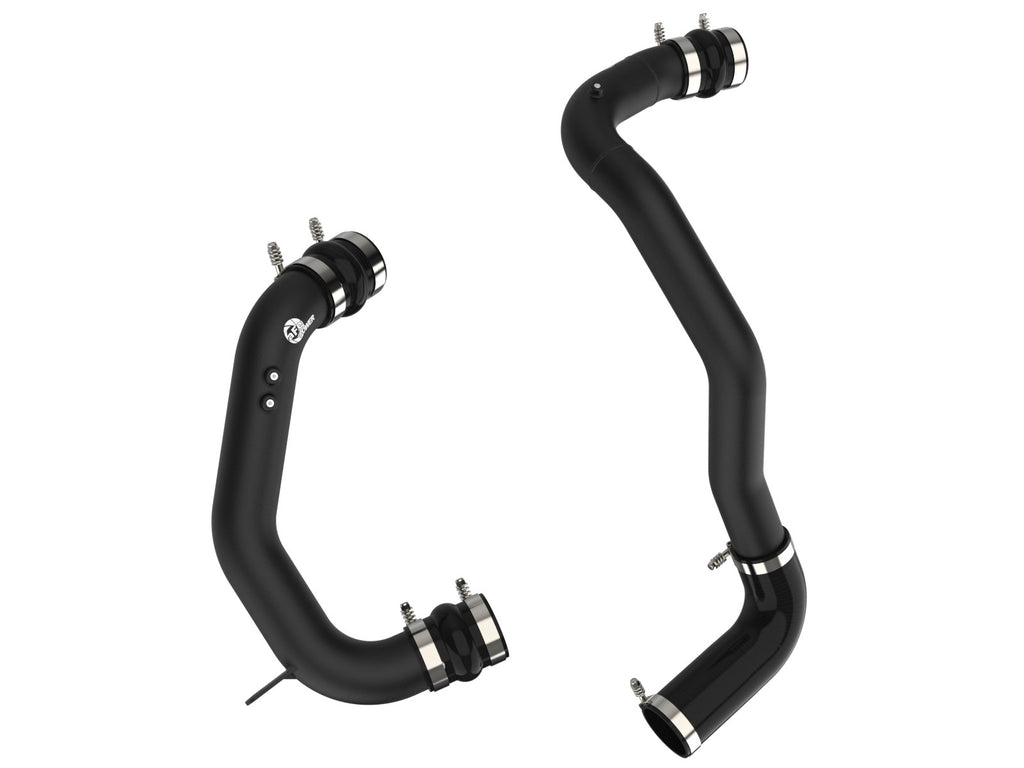 aFe 46-20074-B BladeRunner Aluminum Hot and Cold Charge Pipe Kit Black - view 1