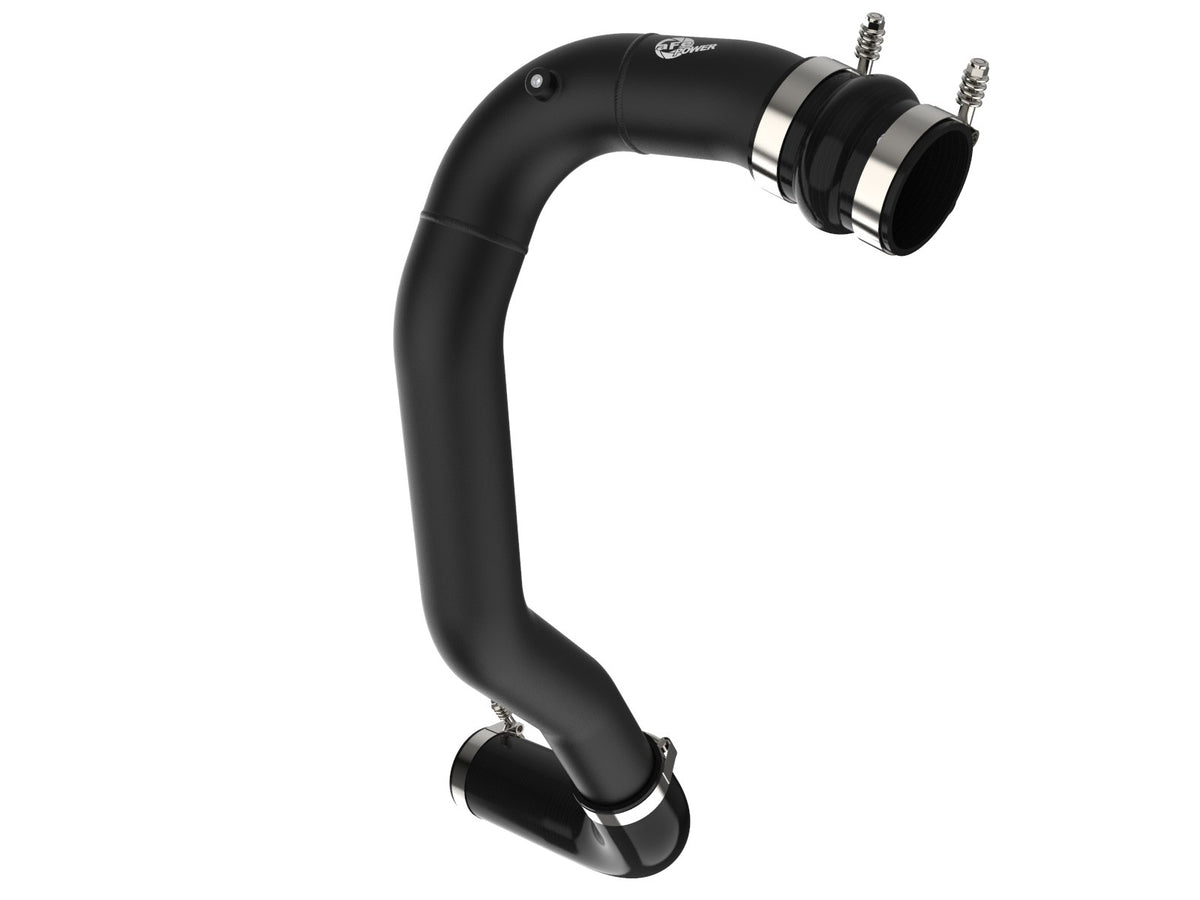 aFe 46-20079-B BladeRunner 3 IN Aluminum Hot Charge Pipe Black - view 1