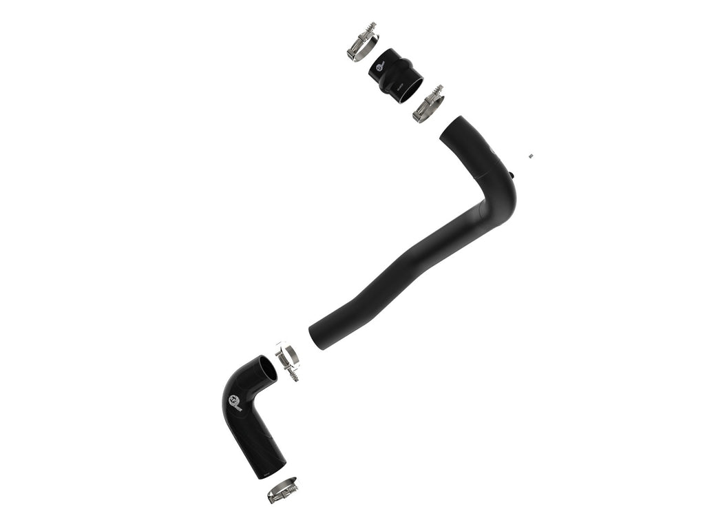 aFe 46-20079-B BladeRunner 3 IN Aluminum Hot Charge Pipe Black - view 3