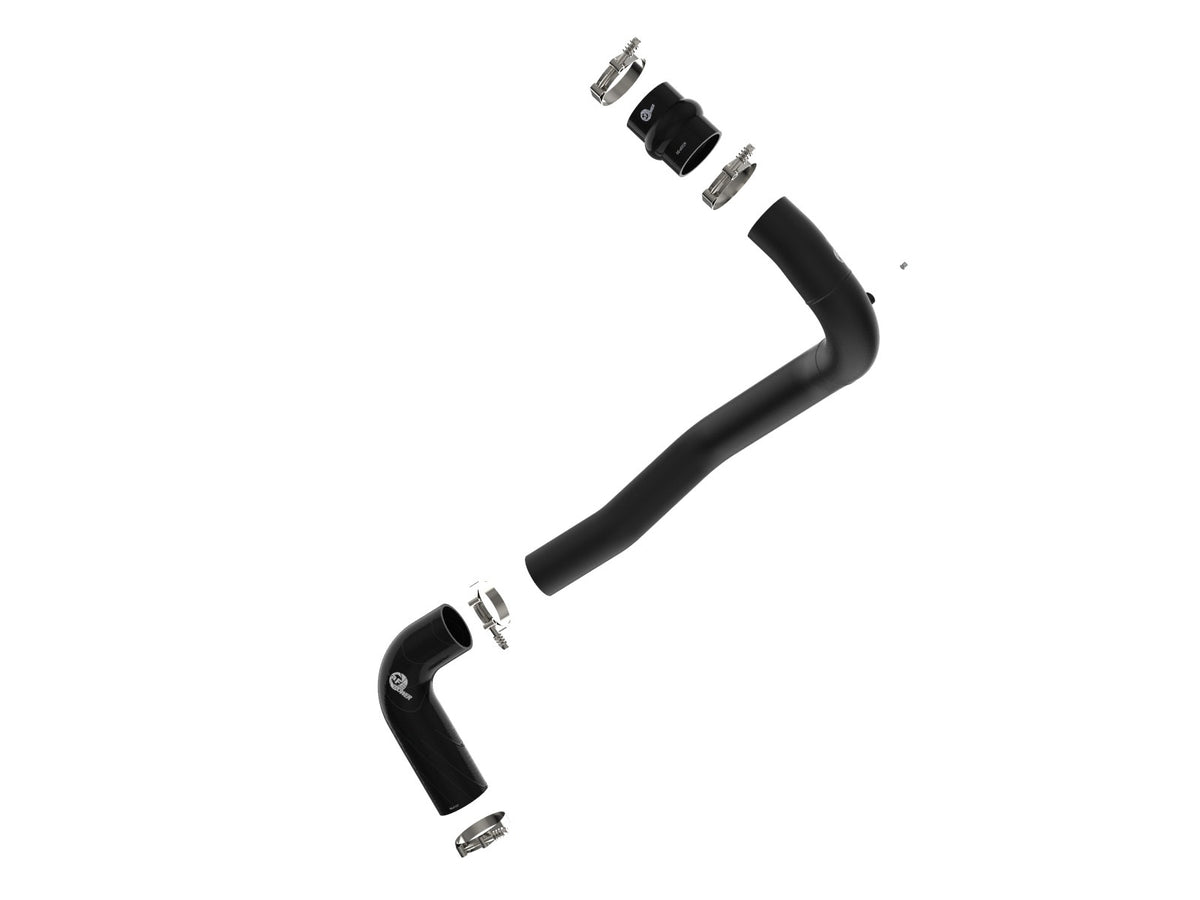 aFe 46-20079-B BladeRunner 3 IN Aluminum Hot Charge Pipe Black - view 3