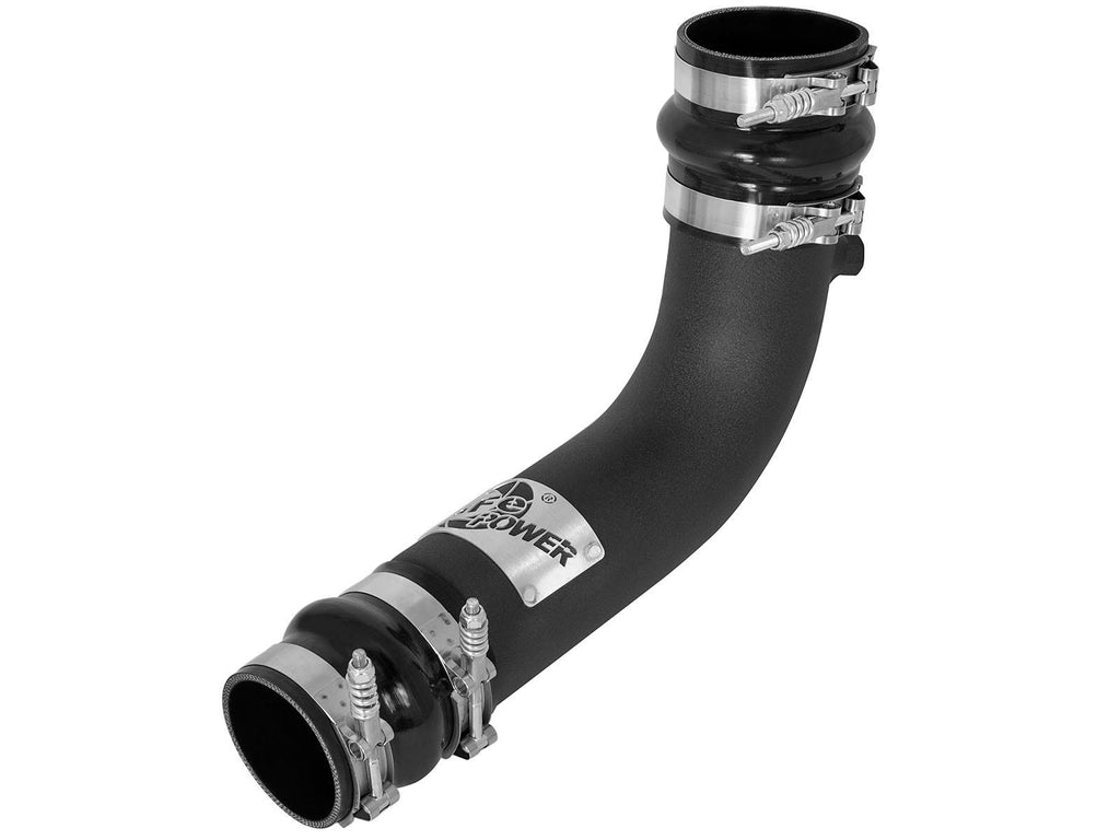 aFe 46-20084-B BladeRunner 3 IN & 2-3/4 IN Aluminum Hot and Cold Charge Pipe Kit Black - view 3