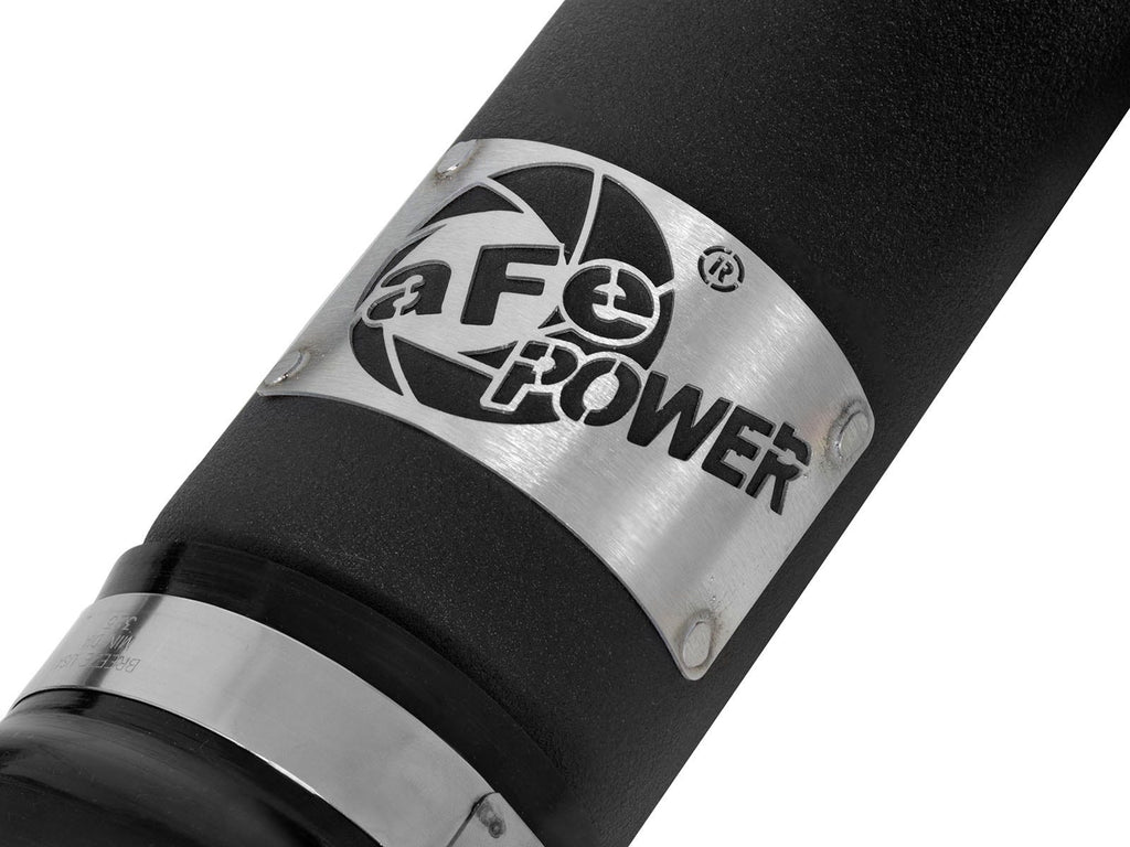 aFe 46-20084-B BladeRunner 3 IN & 2-3/4 IN Aluminum Hot and Cold Charge Pipe Kit Black - view 5