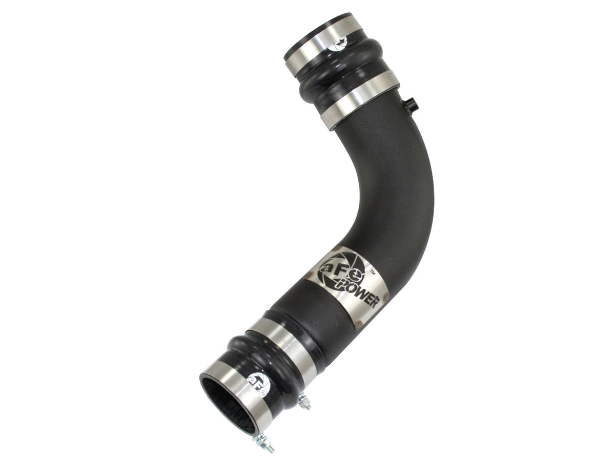 aFe 46-20089 BladeRunner 3-1/2 IN Aluminum Cold Charge Pipe Black - view 1