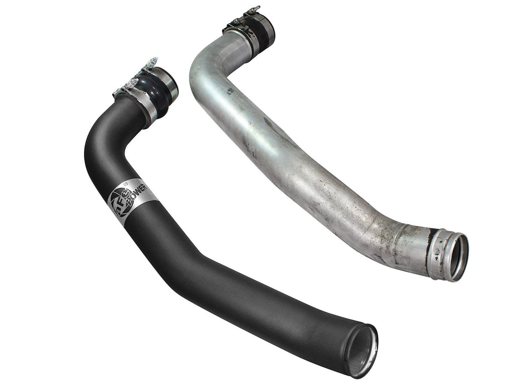 aFe 46-20098-B BladeRunner 3 IN Aluminum Cold Charge Pipe Black - view 6