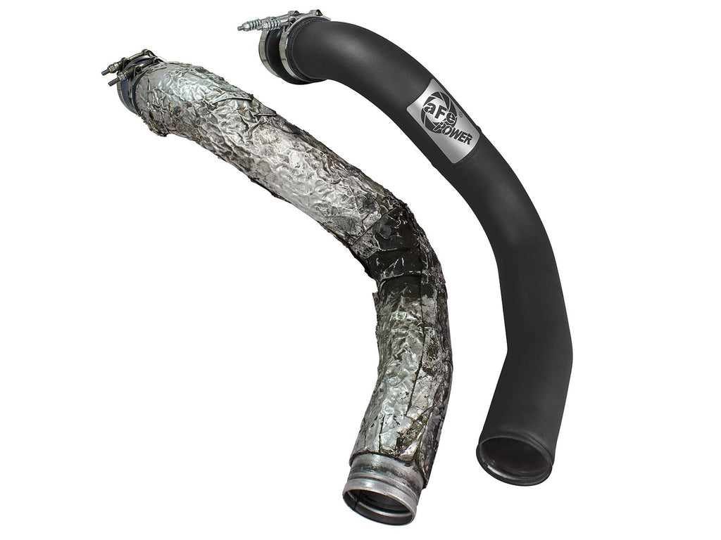 aFe 46-20099-B BladeRunner 3 IN Aluminum Hot Charge Pipe Black - view 6