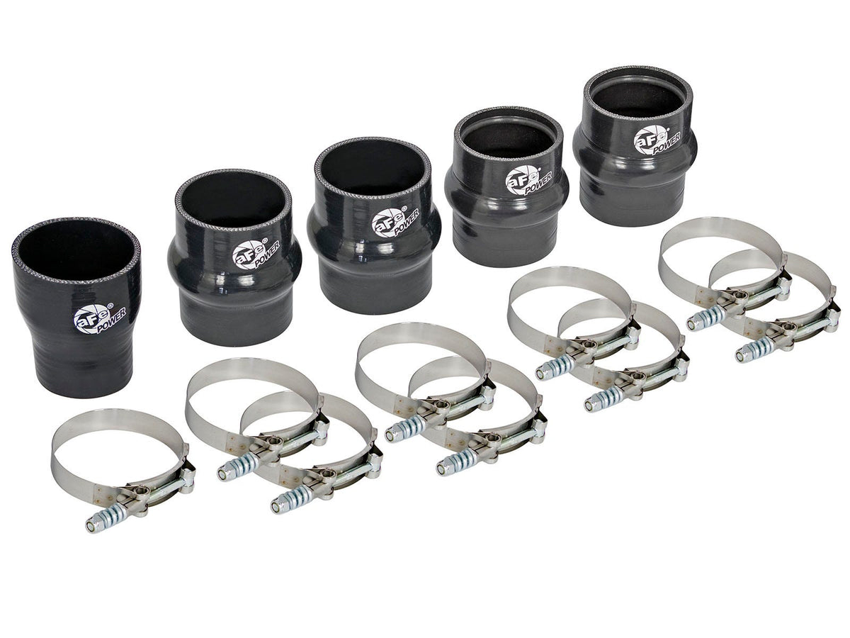 46-20110A aFe POWER BladeRunner Intercooler Couplings & Clamps Kit - view 1