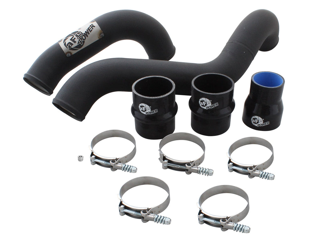 aFe 46-20119 BladeRunner 3 IN Aluminum Hot Charge Pipe Black - view 6