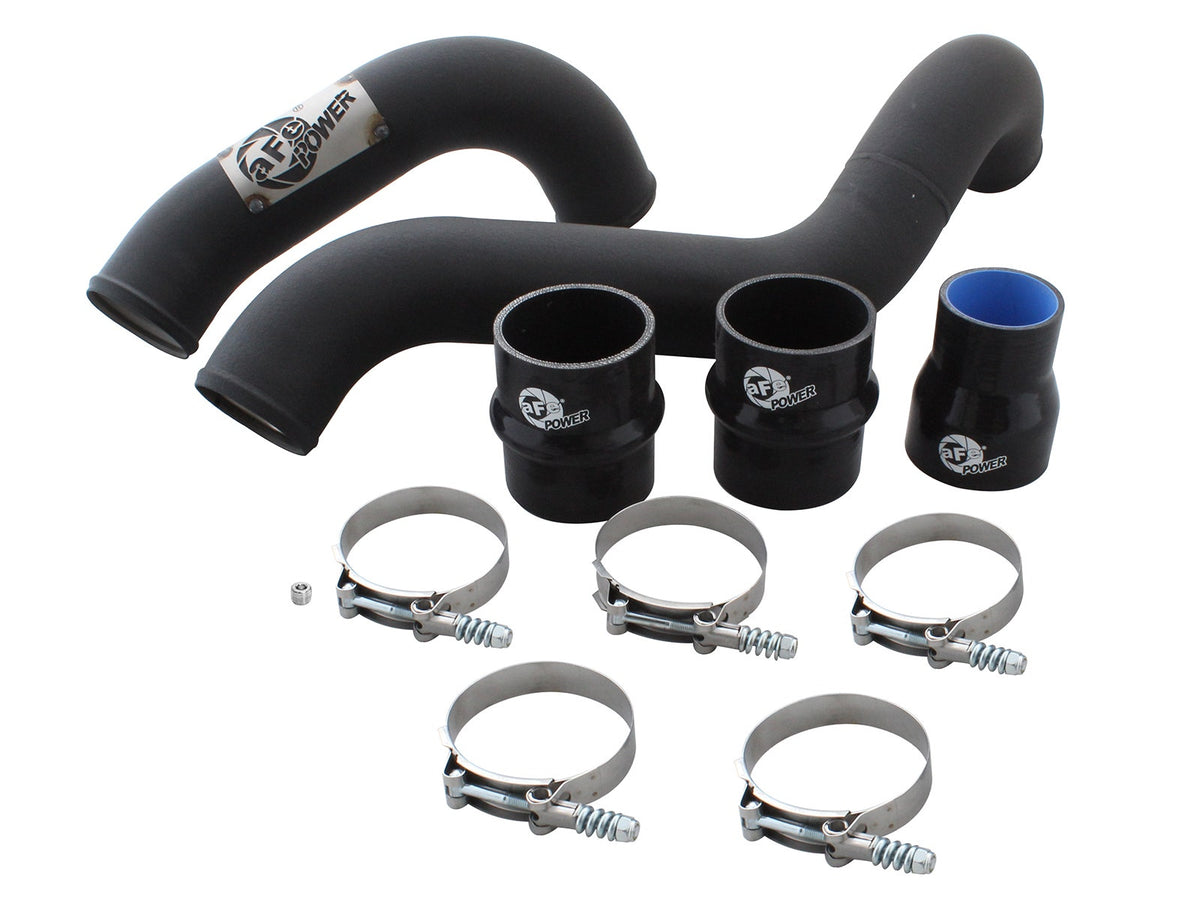 aFe 46-20119 BladeRunner 3 IN Aluminum Hot Charge Pipe Black - view 6