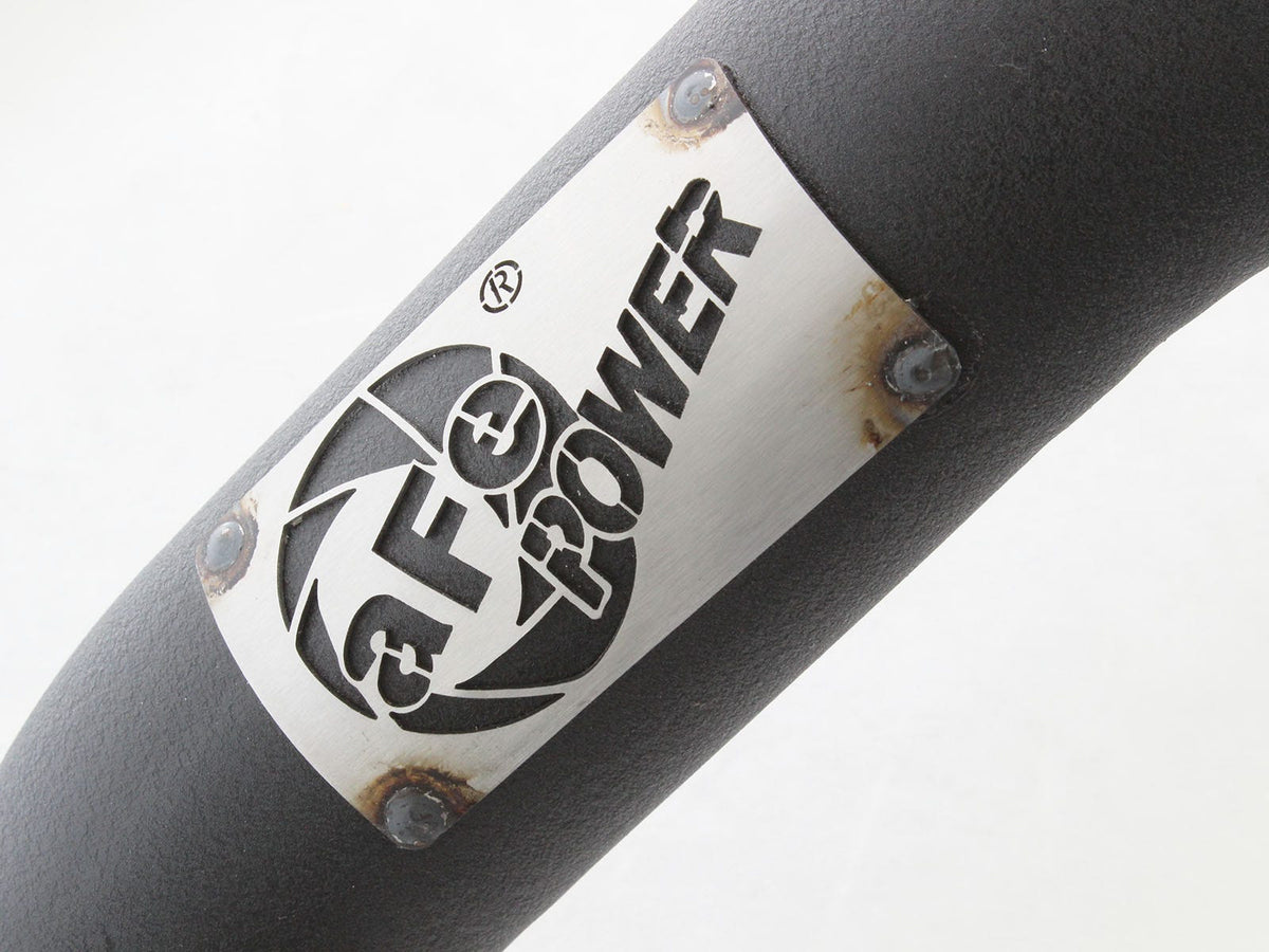 aFe 46-20119 BladeRunner 3 IN Aluminum Hot Charge Pipe Black - view 3