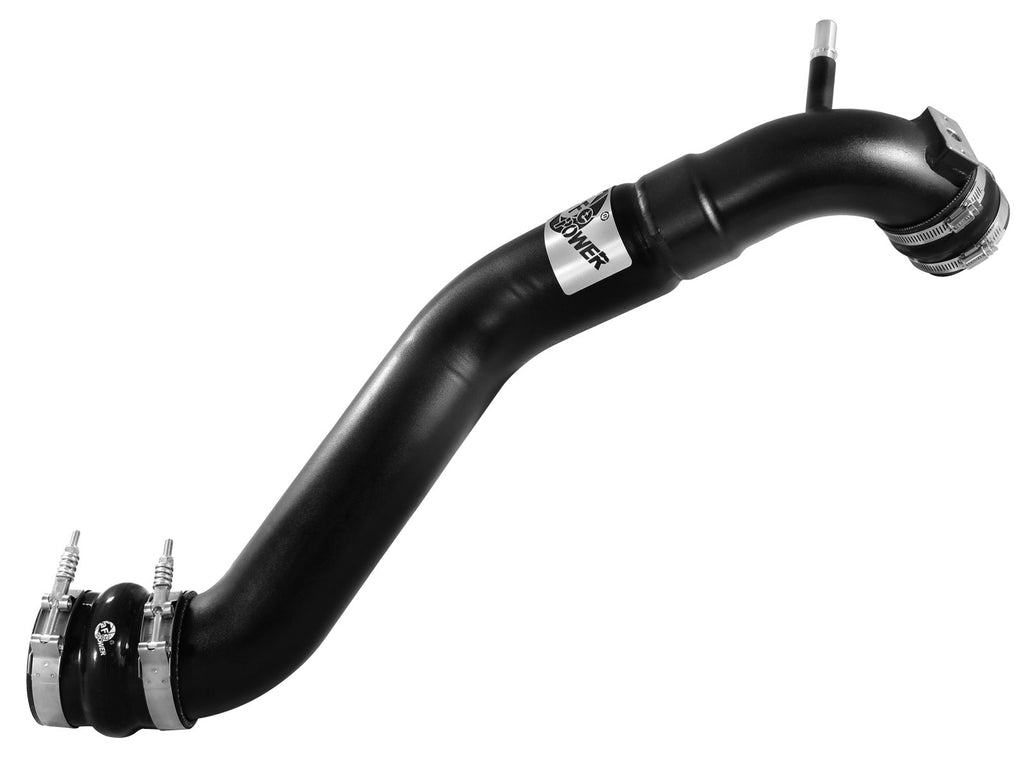 aFe 46-20129-1 BladeRunner 3-1/2 IN to 3 IN Aluminum Cold Charge Pipe Black - view 2