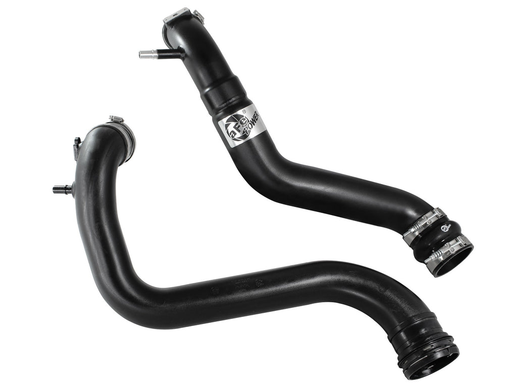 aFe 46-20129-1 BladeRunner 3-1/2 IN to 3 IN Aluminum Cold Charge Pipe Black - view 4