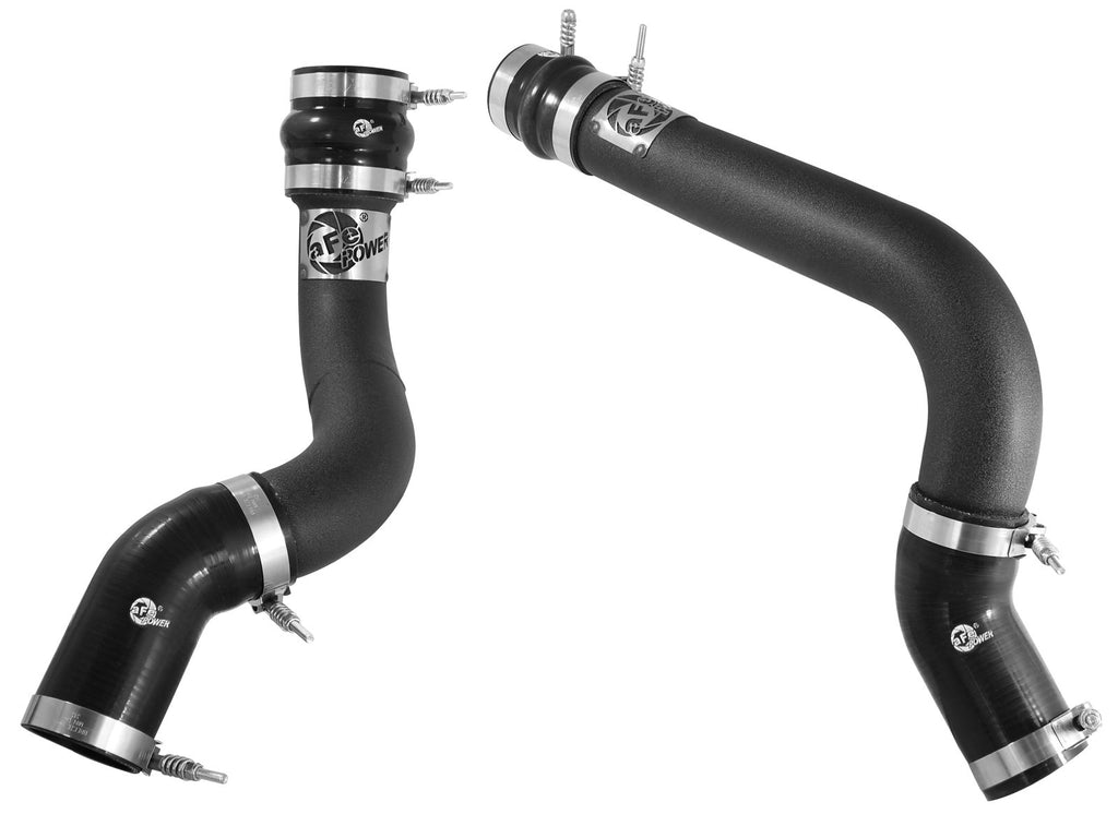 aFe 46-20134-B BladeRunner 3 IN Aluminum Hot and Cold Charge Pipe Kit Black - view 1