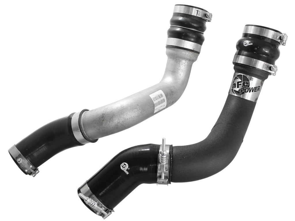 aFe 46-20134-B BladeRunner 3 IN Aluminum Hot and Cold Charge Pipe Kit Black - view 4