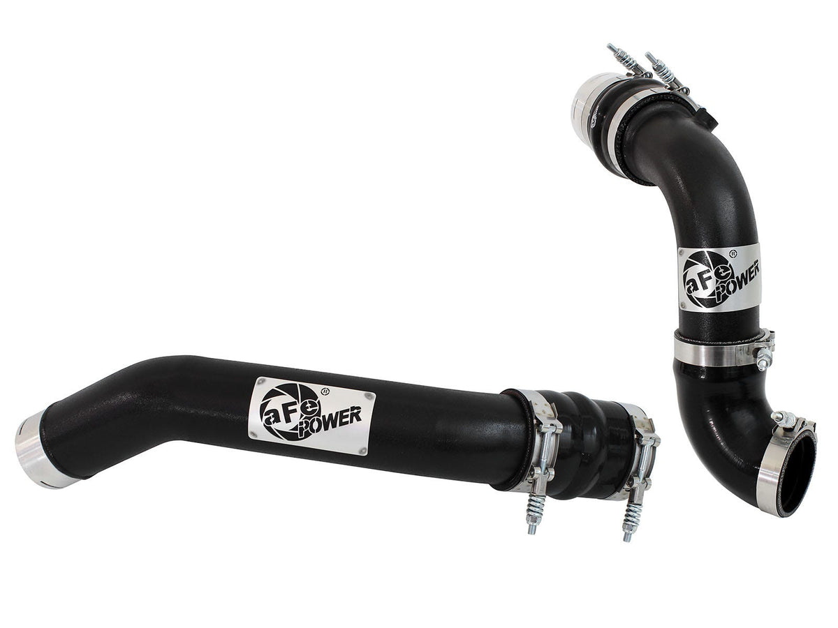 aFe 46-20144-B BladeRunner 3 IN Aluminum Hot and Cold Charge Pipe Kit Black - view 1