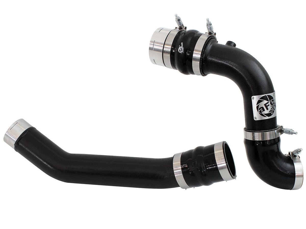 aFe 46-20144-B BladeRunner 3 IN Aluminum Hot and Cold Charge Pipe Kit Black - view 2