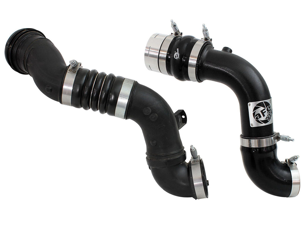 aFe 46-20149-B BladeRunner 3 IN Aluminum Cold Charge Pipe Black - view 6
