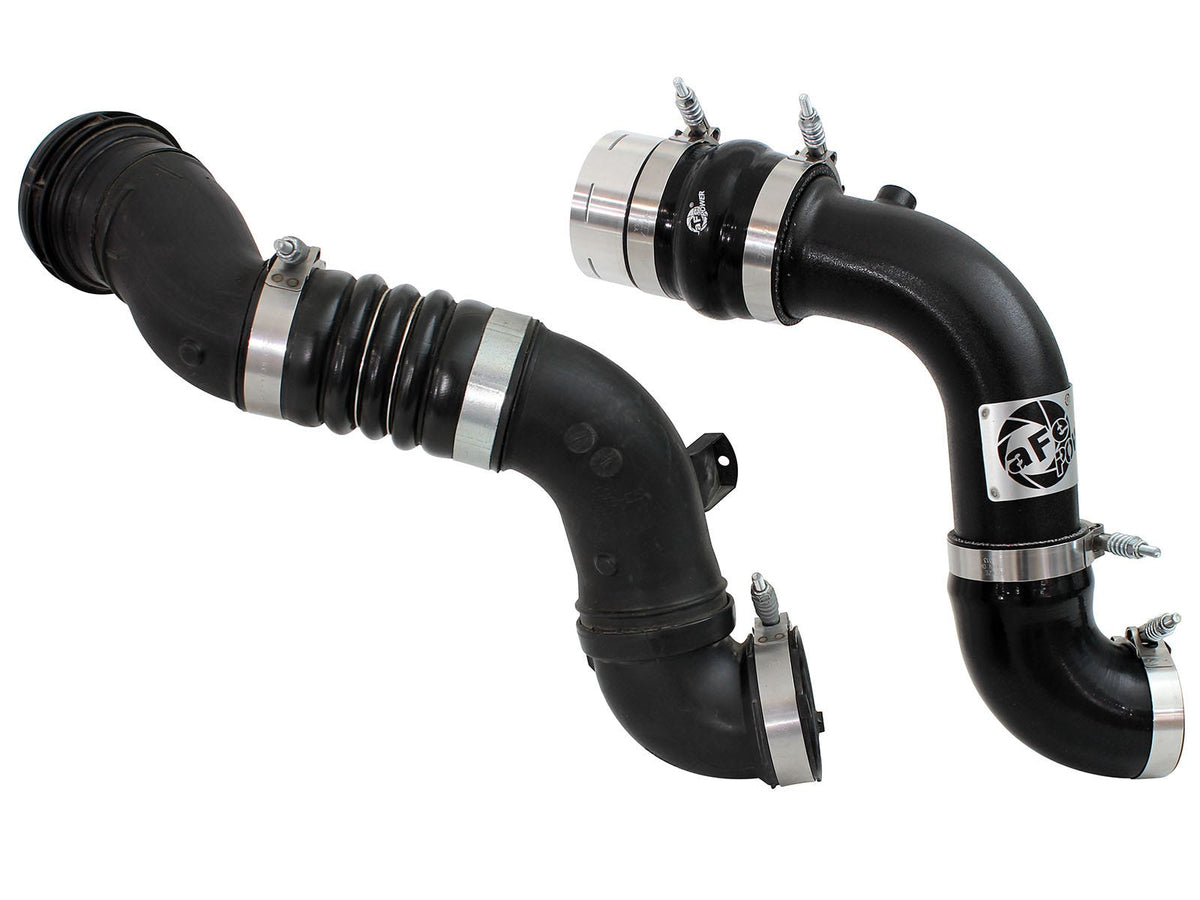 aFe 46-20149-B BladeRunner 3 IN Aluminum Cold Charge Pipe Black - view 6